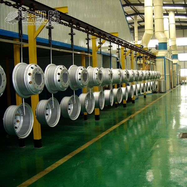 汽車輪毂靜電噴塗設備