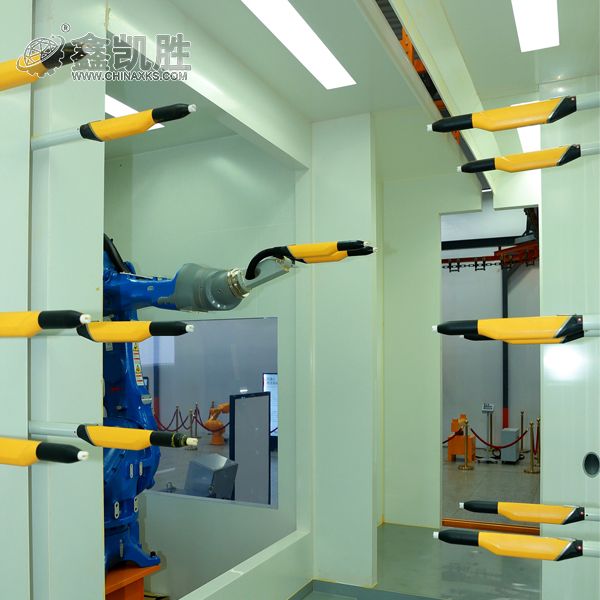 機械手噴粉生産線