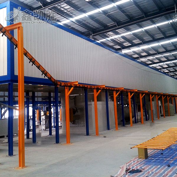 醫療床架粉末靜電噴塗設備