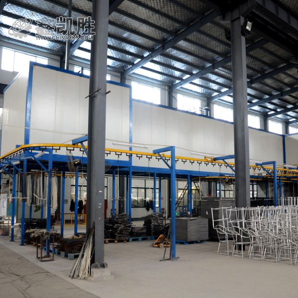 戶外家具椅腳噴塑生産線