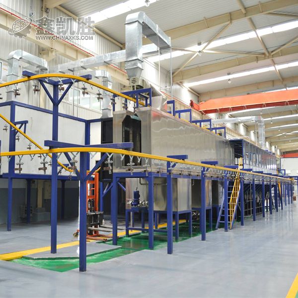 钣金件噴粉設備生産線