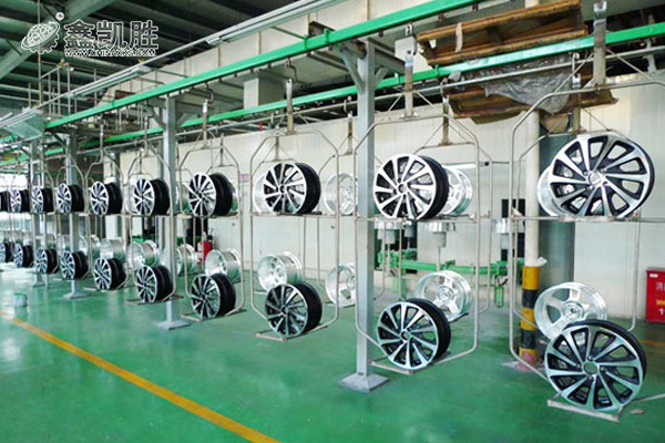 汽車輪毂靜電噴塗設備