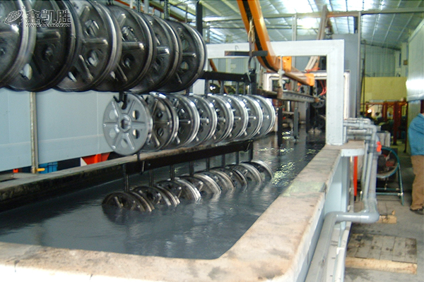 汽車輪毂靜電噴塗設備