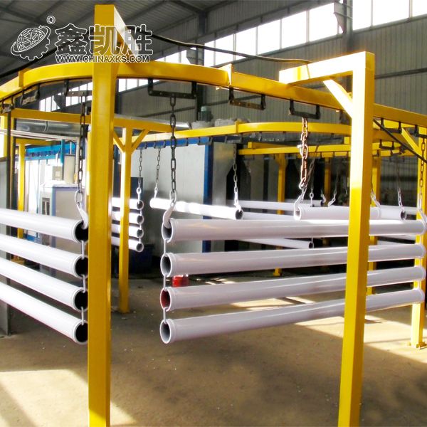 金屬件噴塗設備-噴塑流水線設備