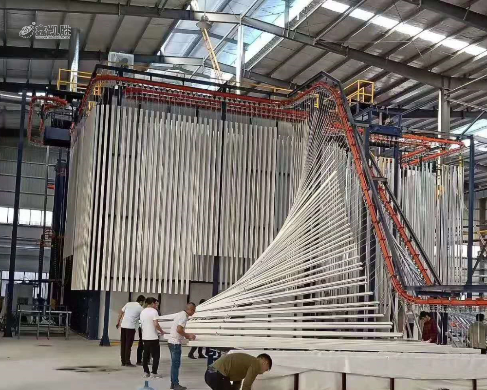 鋁型材噴粉生産線