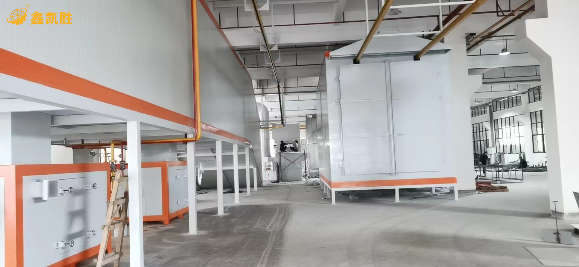 噴粉設備生産線